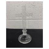 8ï¿½ glass cross made in Poland