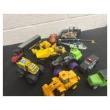 Group of toy cars