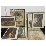 Group of Boarded documents, and pictures