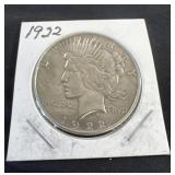 1922  Peace Silver Dollar