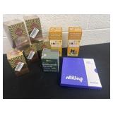 Pet  health items with milky tablets and