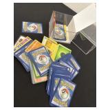 Group of Pokï¿½mon cards