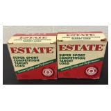 Estate 12 gauge target load one full box and
