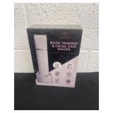 New bikini trimmer and facial hair shaver