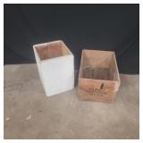 Wooden box and crate