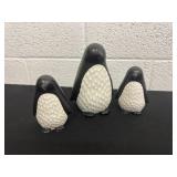 3 cute penguins