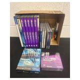 Group of dvd and cd blank