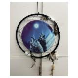 New 24in Wolf Moon Dreamcatcher