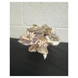 5.5ï¿½ vintage handcrafted seashell decor