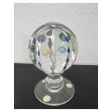 6.5ï¿½ vintage  glass paperweight