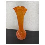 8ï¿½ vintage art glass vase
