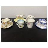 Group of teacups and saucers