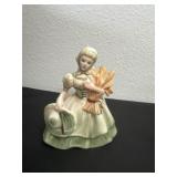 6ï¿½ Vintage LEFTON 'Matilda' Planter Green Dress