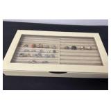 15ï¿½x8ï¿½x2ï¿½ jewelry ring box with rings