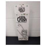 Easy Crush Aluminum can compactor