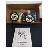 Pet wheelchair, looks unused