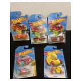 5 hot wheels