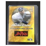 Shohei Ohtani 2012 Rookie Phenoms rookie card