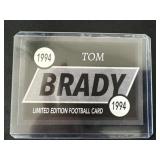 Tom Brady 1994 High School Rookie Card