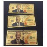 3 trump 1000000 bills