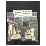 One Dozen 6 of Each Type and Size of Deer Antler