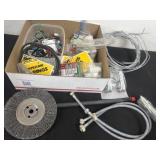 Group of nails, d rings and more