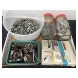 Group of nails, screws and more