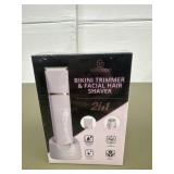 New bikini trimmer and facial hair shaver