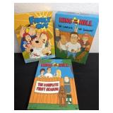 King of the hill and family guy dvd sets