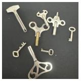 Group of clock keys