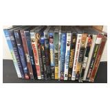 Group of dvds