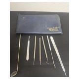 Group of dental or molding picks and mirror tool