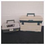 2 Plano tacklebox with some tackle