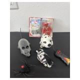 Group of ty baby, cat and remote control mouse
