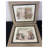 13ï¿½x11ï¿½  framed bathroom signs