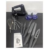 Black and Decker  mixer and graphite knifes