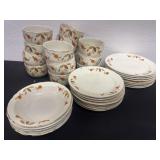 35 pc Vintage Hall's Superior Quality Kitchenware