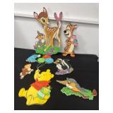 Vintage Cardboard Disney characters