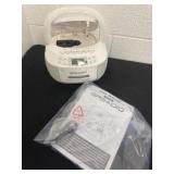 Portable cd player and cassette recorder