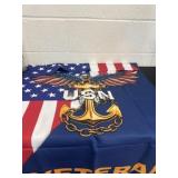 USN veteran flag