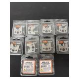 10 pair of profiles knives