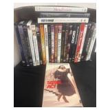 Group of dvds with one vhs