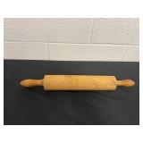 Wood rolling pin
