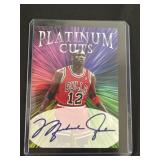 Platinum Cuts Michael Jordan ERROR card Kobe