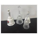 Group of glass bells