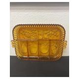 9ï¿½x11ï¿½ INDIANA GLASS Rectangular Glass Relish