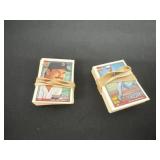 Collection of mini Cracker Jack baseball cards
