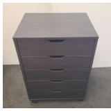 5 Draw cabinet on wheels
