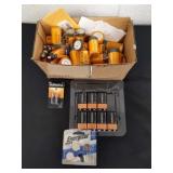 Large group of batteries