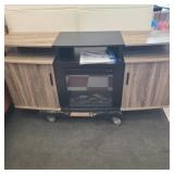 53'W Electric fireplace works